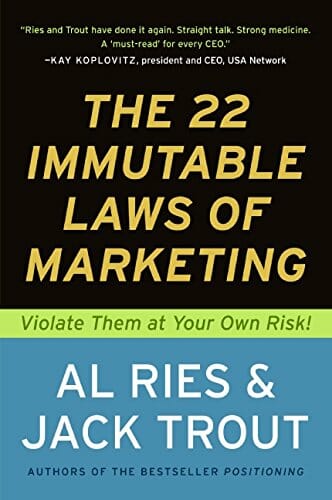 immutable laws of marketing