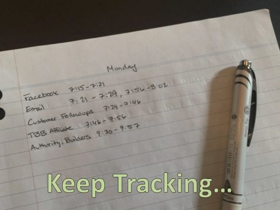keep tracking