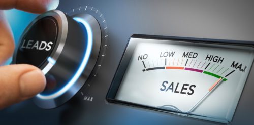 leads to sales meter