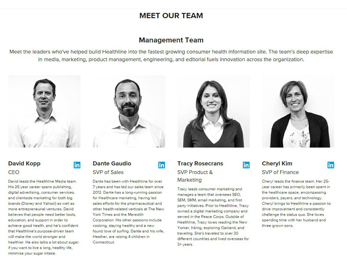 EAT - About Us page