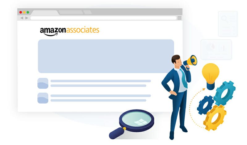 Amazon associates illustration