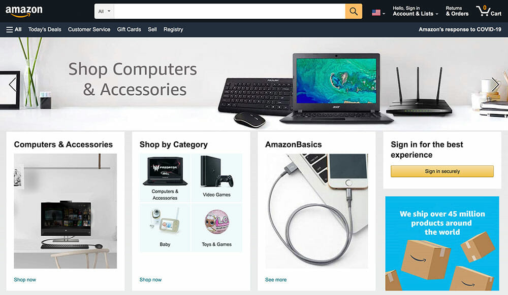 amazon website program