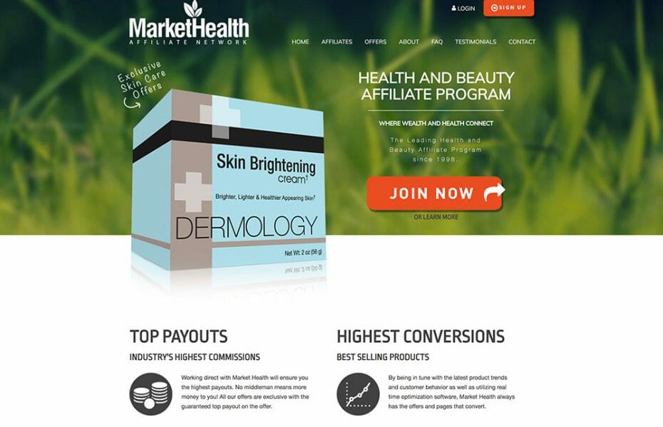 market health website