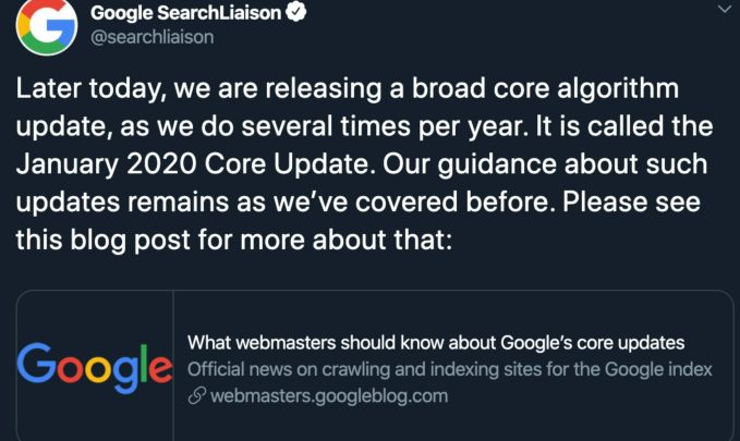 jan 2020 google liaison post