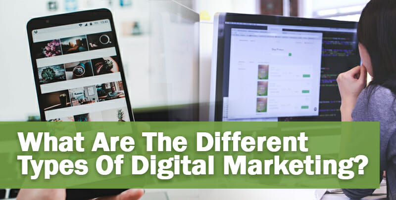 Types of Digital Marketing Featured Image