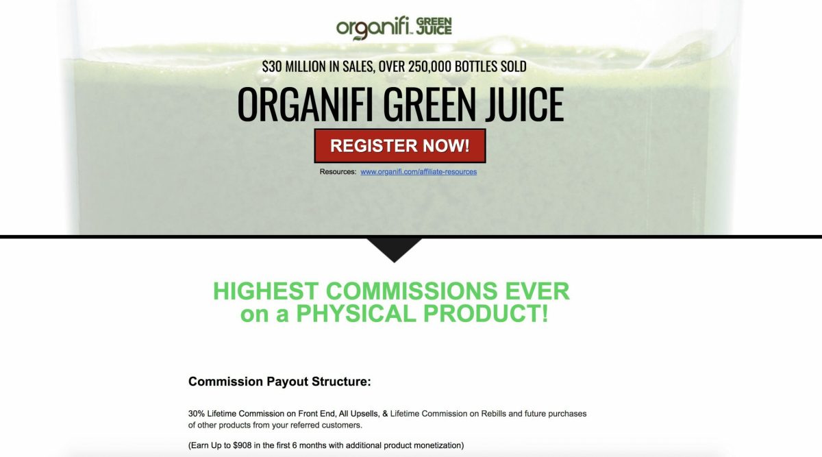 Organifi Affiliate Program