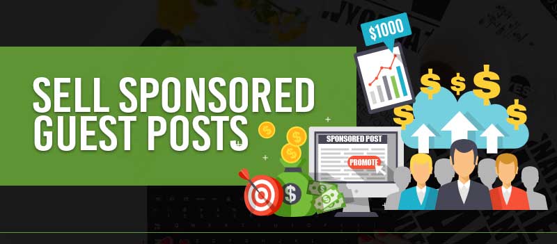 Sell Sponsored Guest Posts