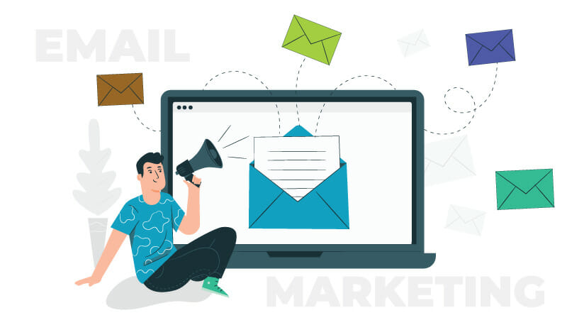 email marketing illustrations