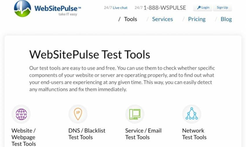 Website Pulse Tools