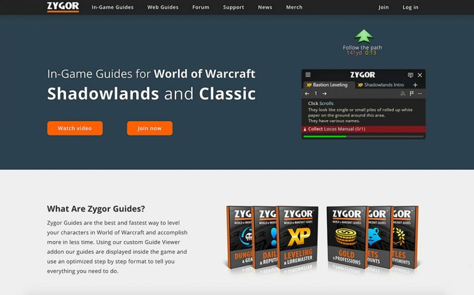 Homepage - Game Guide Info