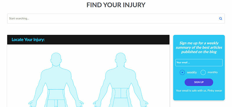find-your-injury-tool