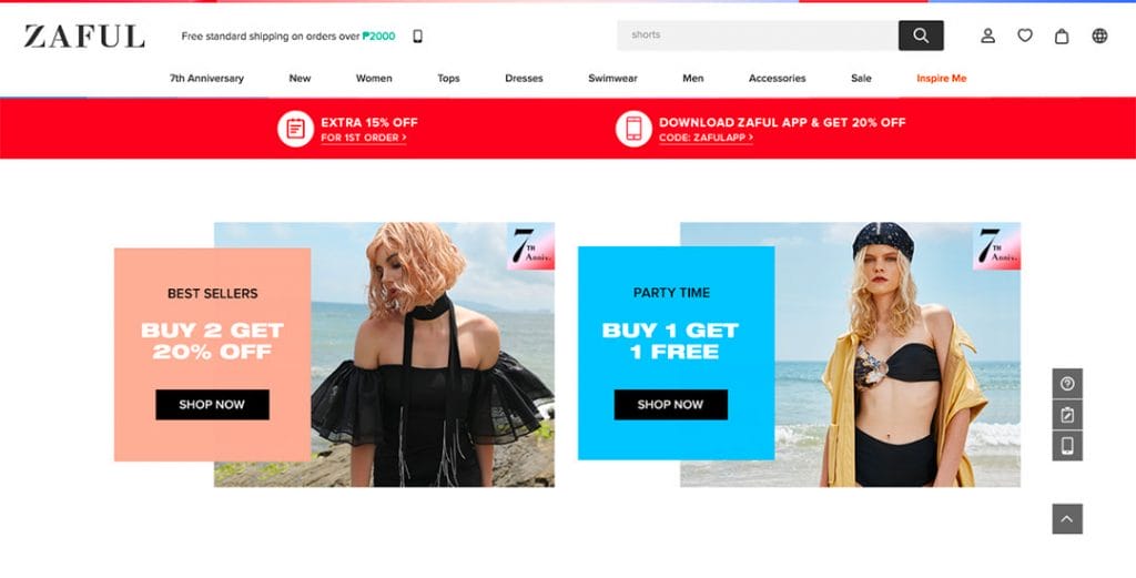 Shopping sites like 2025 zaful