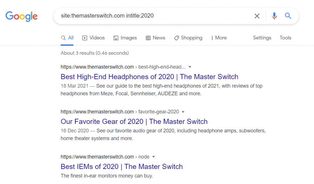 the masterswitch headphones google search result