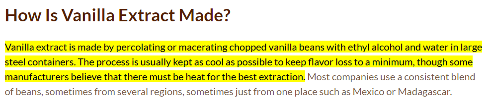vanilla extract article content