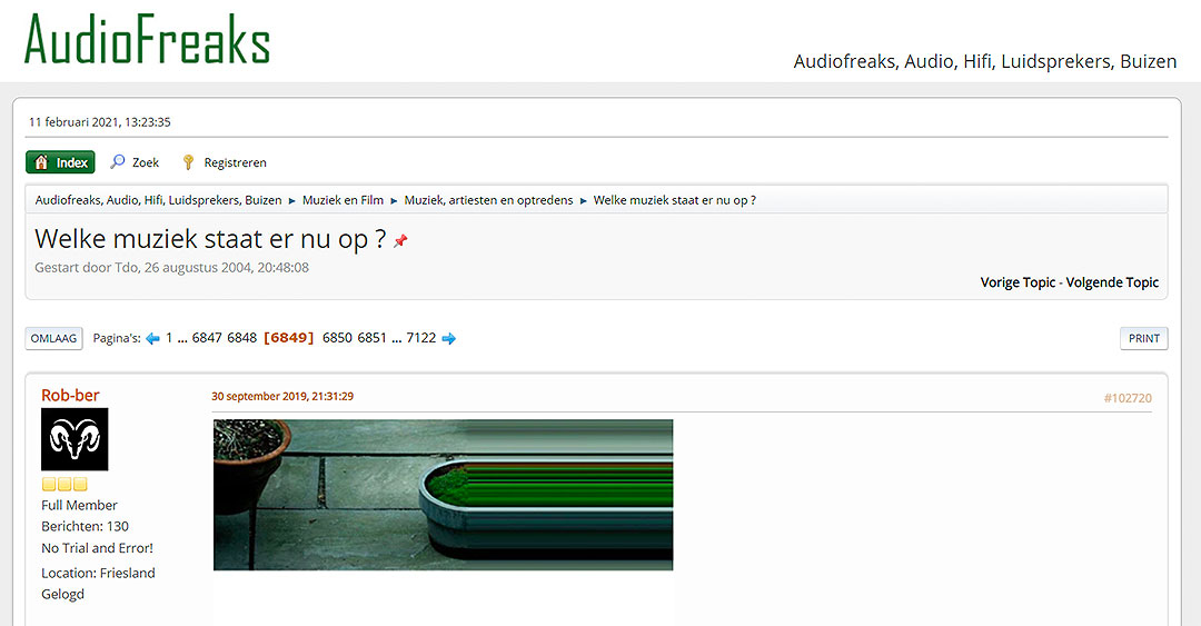 AudioFreaks Webpage