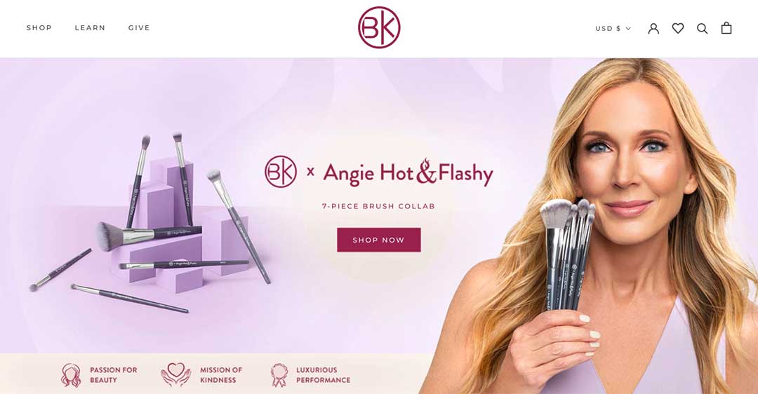 BK Makeup Homepage