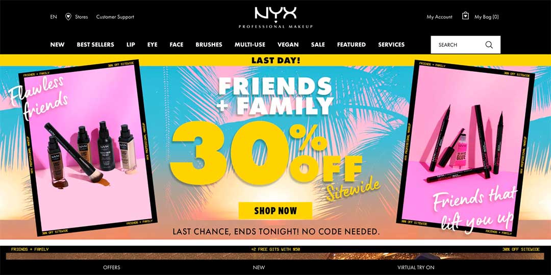 Nyx Homepage