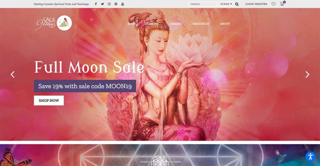 sage goddess homepage