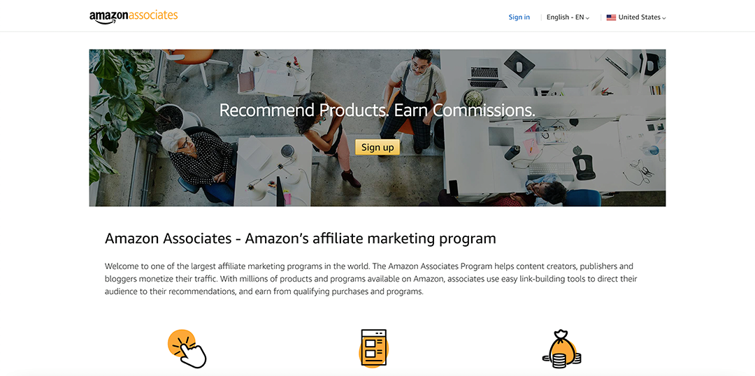 AmazonAssociates Homepage