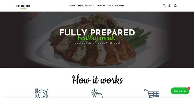 Eat Better Homepage