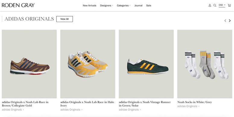 Shopify ecommerce store sample