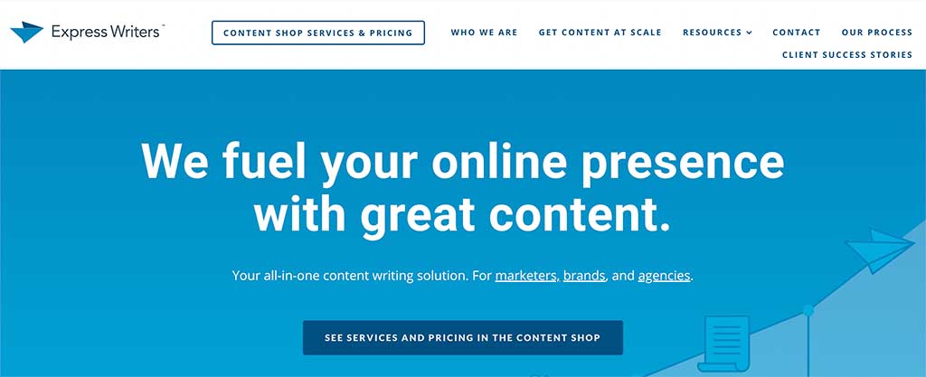 writing online platforms Express Writers