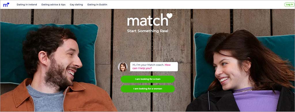 Match Dating Homepage