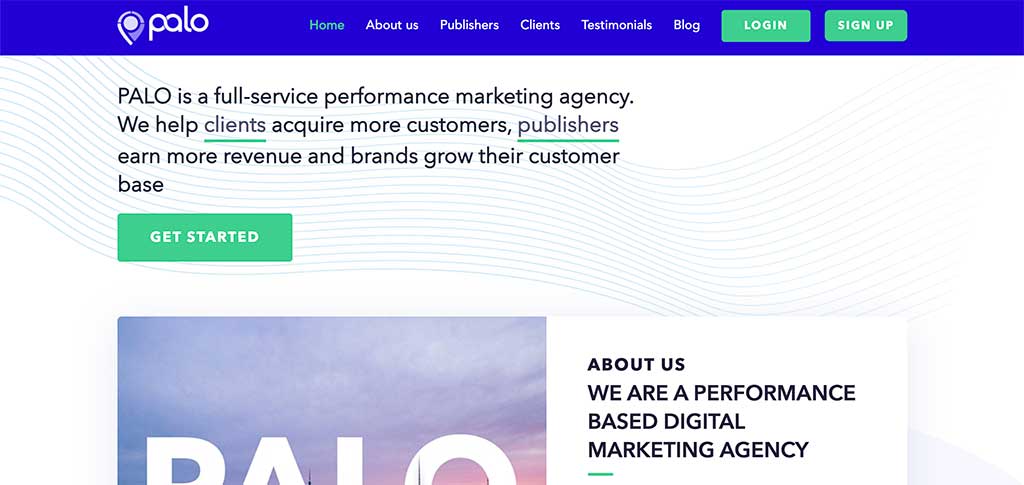 Palo Homepage