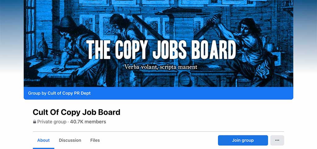 The Copy Jobs Board
