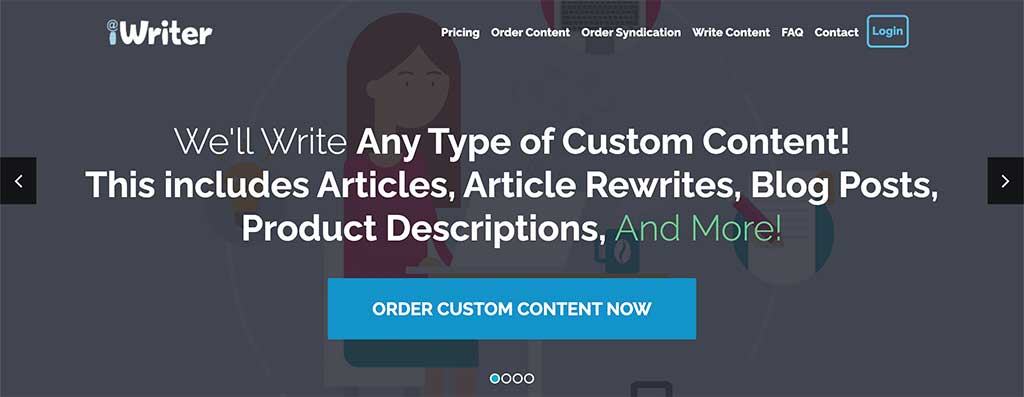 writing online platforms iWriter