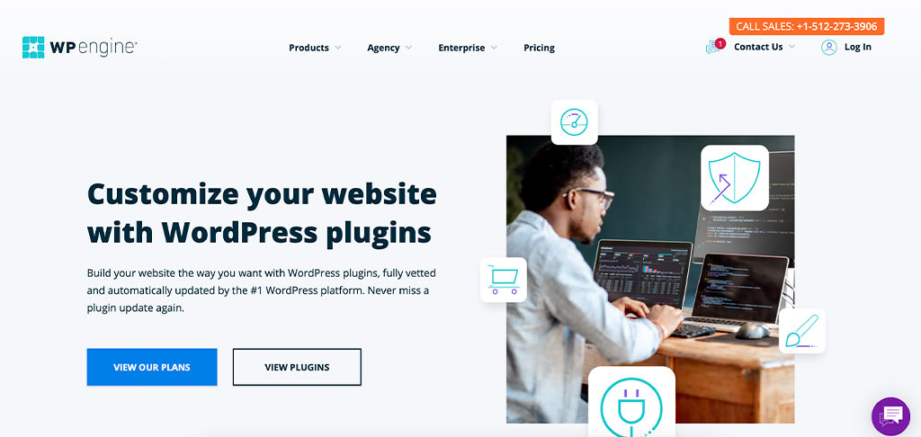 WP Engine Homepage