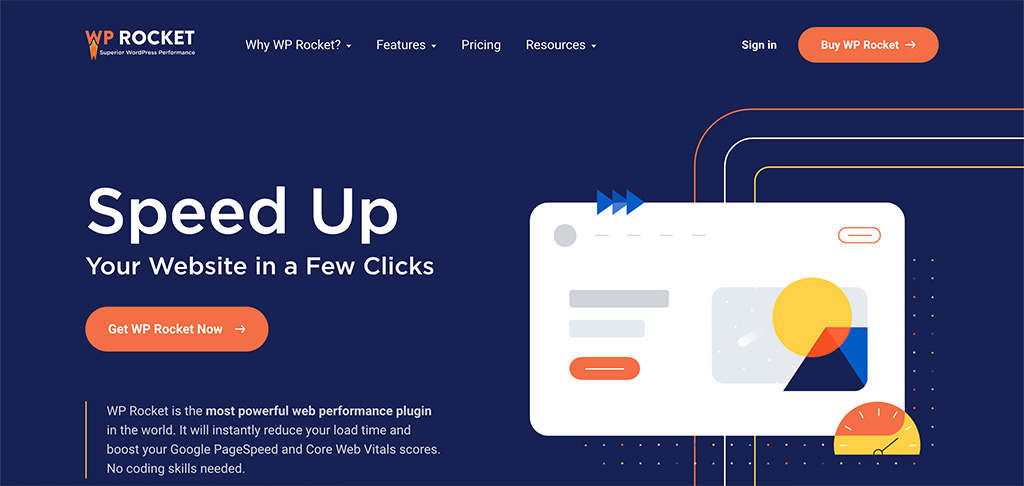 WP-Rocket-Homepage