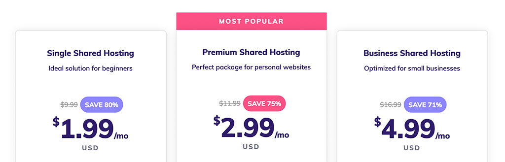 Hostinger Shared Hosting