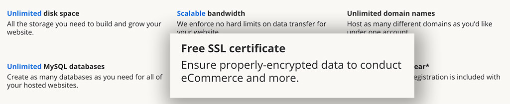 iPage Free SSL Certificate