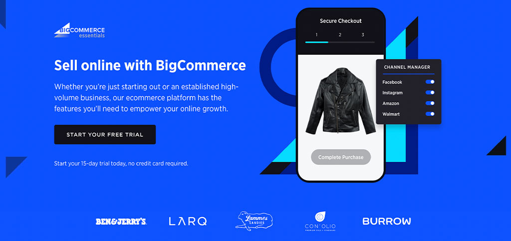 BigCommerce Homepage