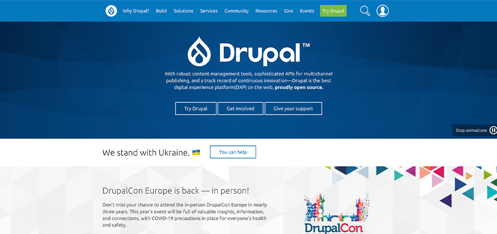 Drupal Homepage