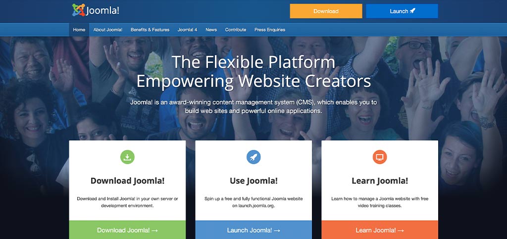 Joomla Homepage