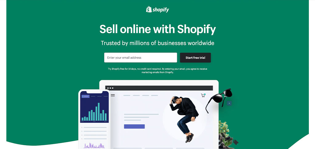 Shopify Homepage