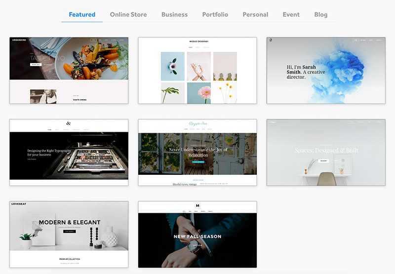 Weebly Templates