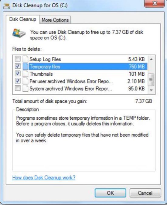 Windows Junk Files