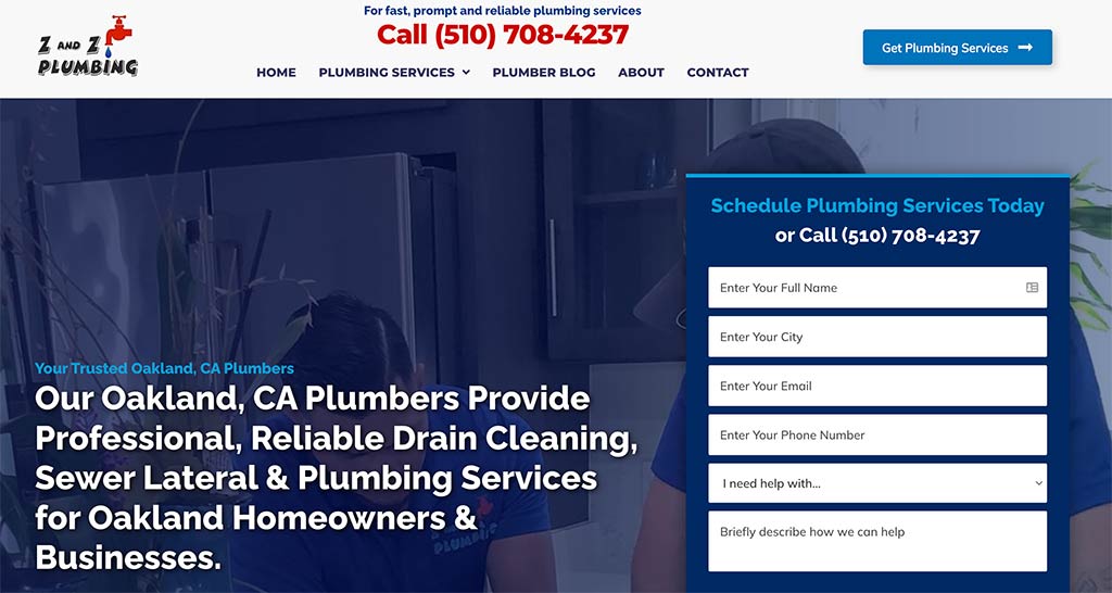 Plumbing Homepage