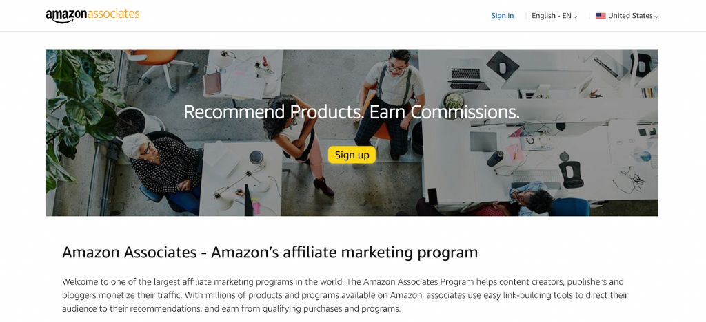 Amazon’s affiliate program
