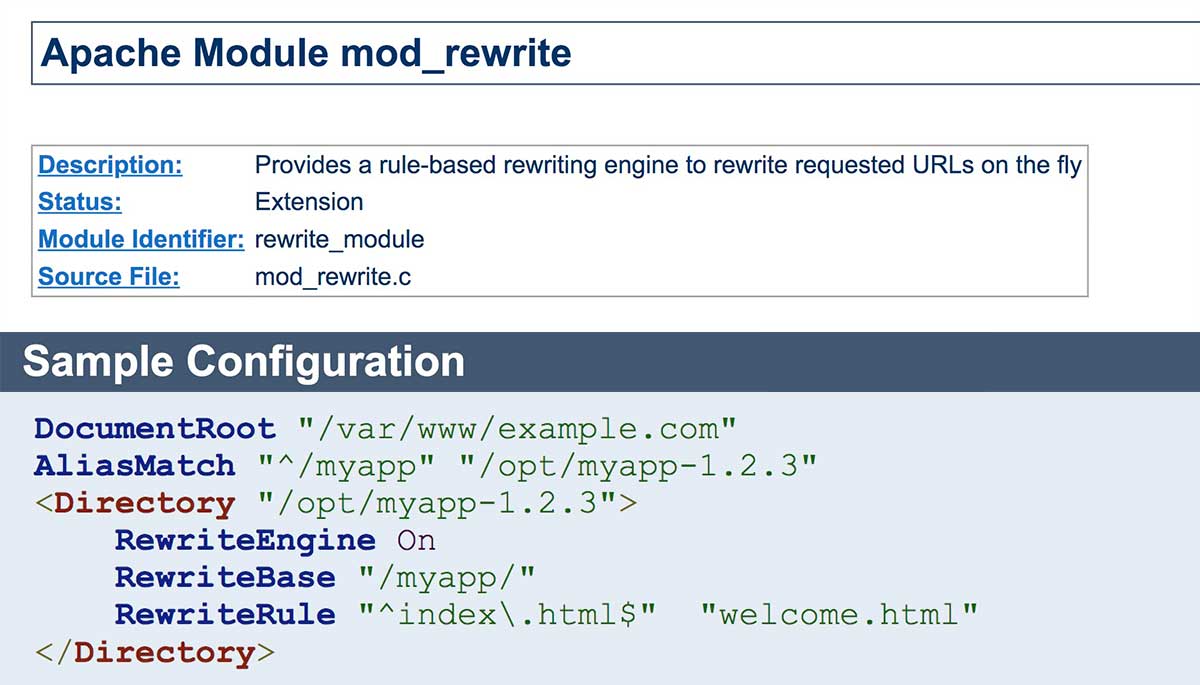 Apache-module-mod_rewrite