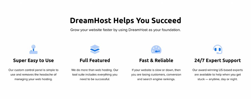 Dreamhost Features