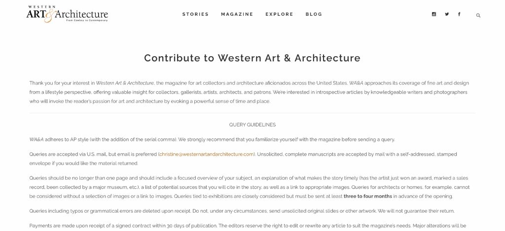 Western Art & Architecture Homepage