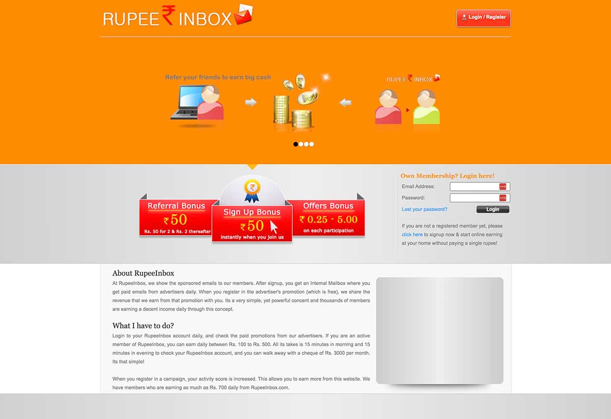Rupee-Inbox-homepage