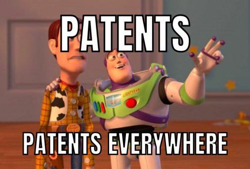 Patents Everywhere Meme