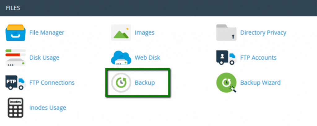 Backup Your Website Using cPanel