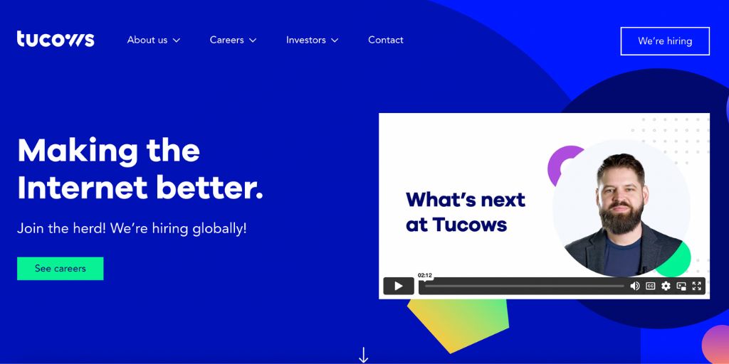 Tucows Homepage