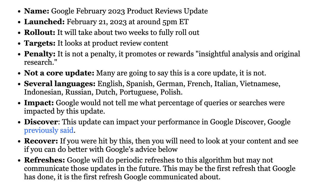 Google-Product-Reviews-Update-Quick-Facts